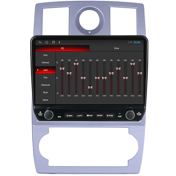 Navigatie dedicata Chrysler 300C 2004-2011 Tesla cu butoane rotative model 2024, 4GB RAM 64GB ROM, Procesor Quadcore, Android 14, Display QLED 10", DSP, Carplay&Android Auto [2]