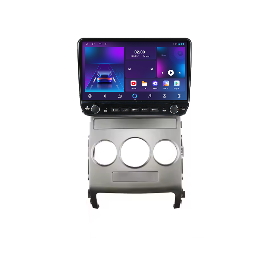 Navigatie dedicata Hyundai Veracruz IX55 2006-2015 Tesla Cu Butoane Rotative Model 2024, 4GB RAM 64GB ROM, Procesor Quadcore, Android 14, Display QLED 10", DSP, Carplay&AndroidAuto [2]