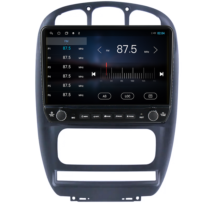 Navigatie dedicata Dodge Caravan 2000-2007 Tesla Cu Butoane Rotative Model 2024, 4GB RAM 64GB ROM, Procesor Quadcore, Android, Display QLED 10", DSP, Carplay&AndroidAuto [3]