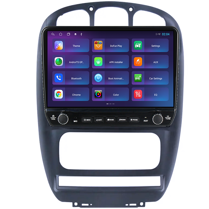 Navigatie dedicata Dodge Caravan 2000-2007 Tesla Cu Butoane Rotative Model 2024, 4GB RAM 64GB ROM, Procesor Quadcore, Android, Display QLED 10", DSP, Carplay&AndroidAuto [4]