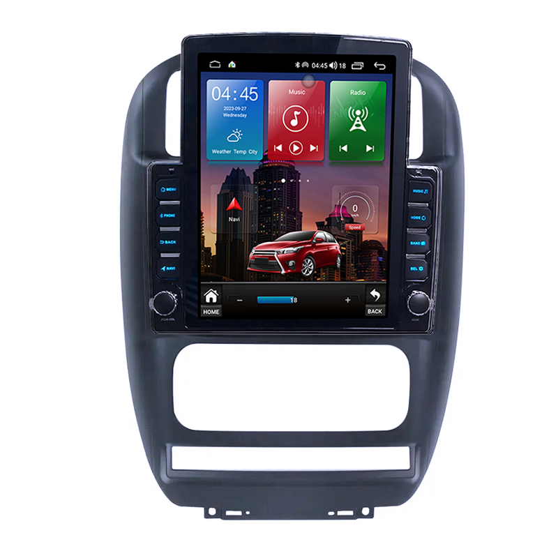 Navigatie dedicata Dodge Caravan 2000-2007 Tesla Style, 4GB RAM 64GB ROM, Procesor Quadcore, Android, Display QLED 9.7", DSP, Carplay&Android Auto [2]