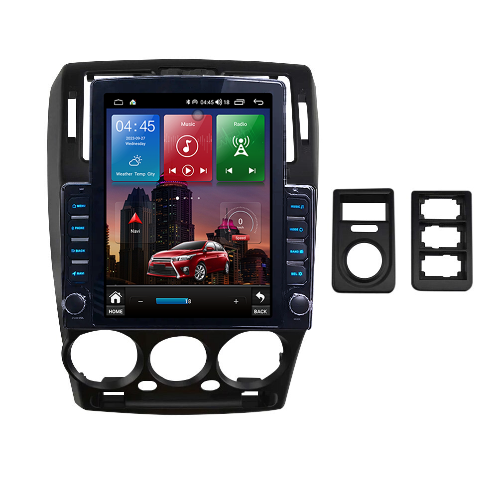 Navigatie dedicata Hyundai Getz 2002-2011 Tesla Style, ANDROID 13, 9.7 inch , 8+128GB, Internet, Aplicatii, Waze, GPS [2]