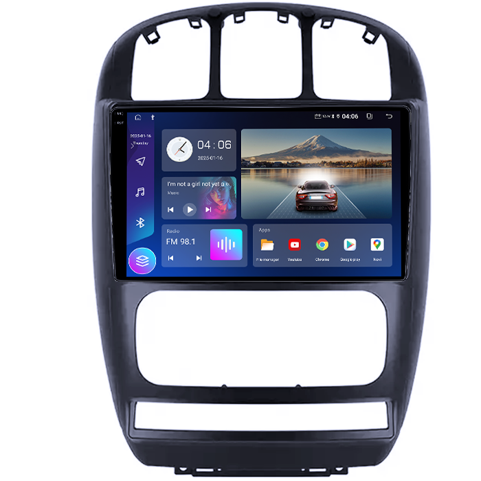 Navigatie dedicata Chrysler Pacifica 2006-2012/Dodge Caravan, 4GB RAM 64GB ROM, Quadcore, Android 14, Display QLED 1K 9", DSP, Carplay&Android Auto, Suport camere AHD [2]