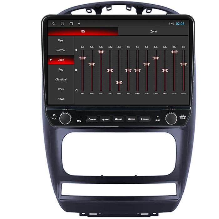 Navigatie dedicata Chrysler Pacifica 2006-2012/Dodge Caravan, Tesla cu butoane rotative model 2024, 4GB RAM 64GB ROM, Procesor Quadcore, Android 14, Display QLED 10", DSP, Carplay&Android Auto [2]