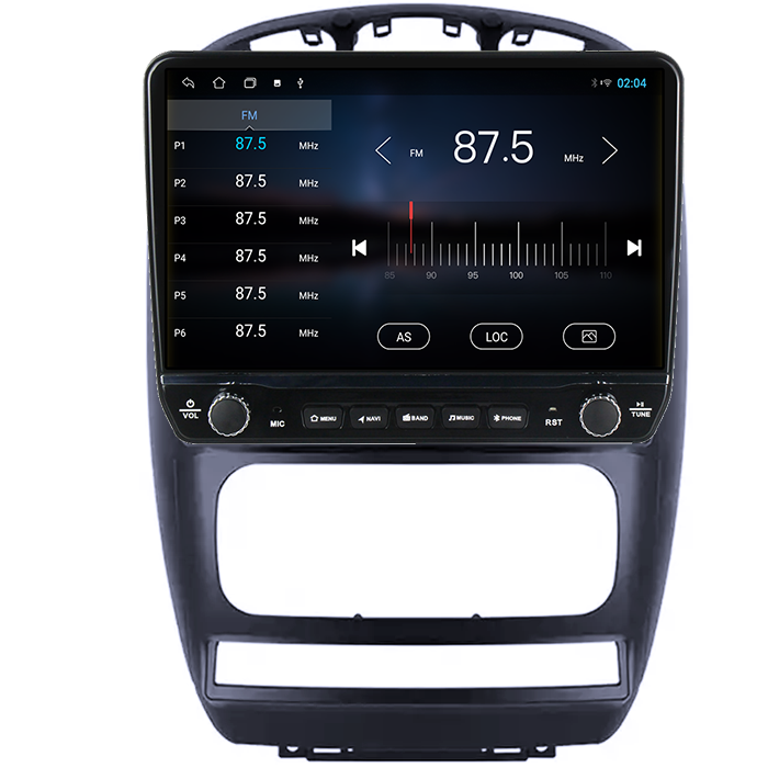 Navigatie dedicata Chrysler Pacifica 2006-2012/Dodge Caravan, Tesla cu butoane rotative model 2024, 4GB RAM 64GB ROM, Procesor Quadcore, Android 14, Display QLED 10", DSP, Carplay&Android Auto [3]