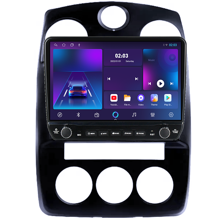 Navigatie dedicata Chrysler PT Cruiser 2005-2010, Tesla cu butoane rotative model 2024, 4GB RAM 64GB ROM, Procesor Quadcore, Android 14, Display QLED 10", DSP, Carplay&Android Auto [5]