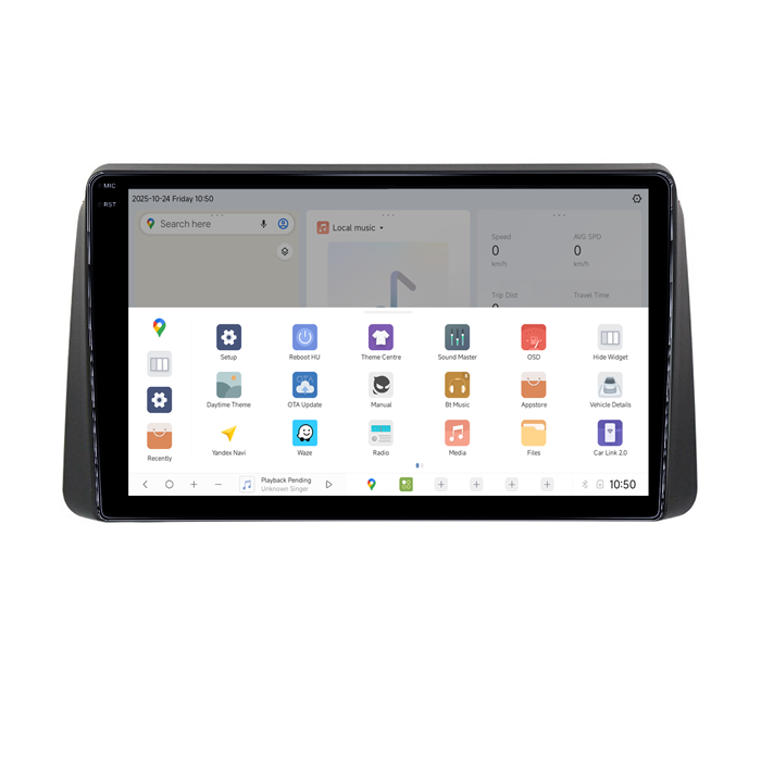 Navigatie dedicata Chrysler Grand Voyager 2011-2015 DUDU3, 4GB RAM 64GB ROM, Octacore, Platforma 8581, Android, Display QLED 9", DSP, Carplay&AndroidAuto [3]
