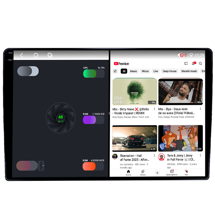 Navigatie dedicata Citroen Berlingo 2008-2019, 4GB RAM 64GB ROM, Procesor Qualcomm Octacore, Android 14, Rezolutie 2K, Display QLED 9", DSP, Carplay&Android Auto, SIM 4G [3]