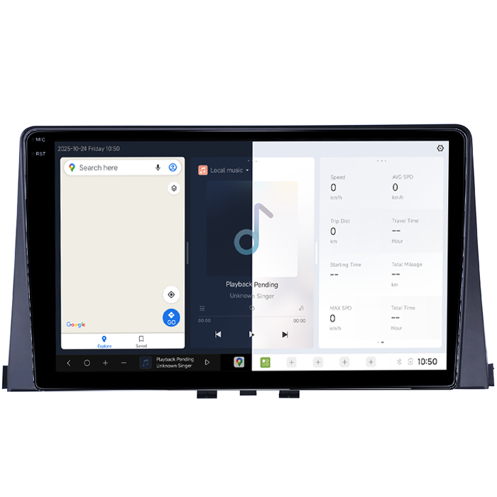 Navigatie dedicata Citroen Berlingo 2018-2020 DUDU3, 4GB RAM 64GB ROM, Octacore, Platforma 8581, Android, Display QLED 9", DSP, Carplay&AndroidAuto [2]