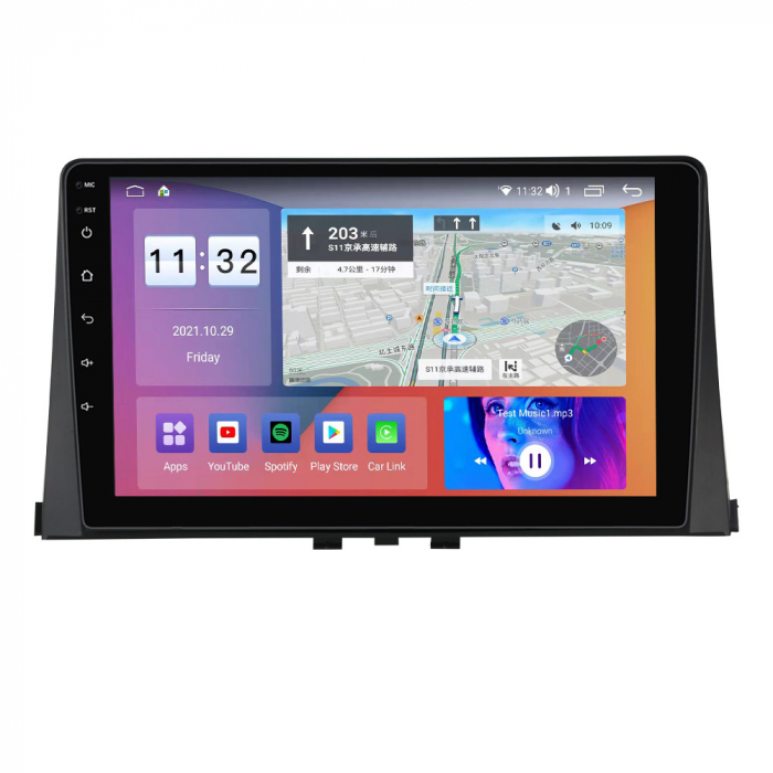 Navigatie dedicata Citroen Berlingo 2018-2020, 4 GB RAM 32 ROM, Android 13, Display QLED, 9",DSP, Carplay, Android Auto, Internet, Youtube , Waze , Wi Fi , Usb , Bluetooth , Mirrorlin [3]