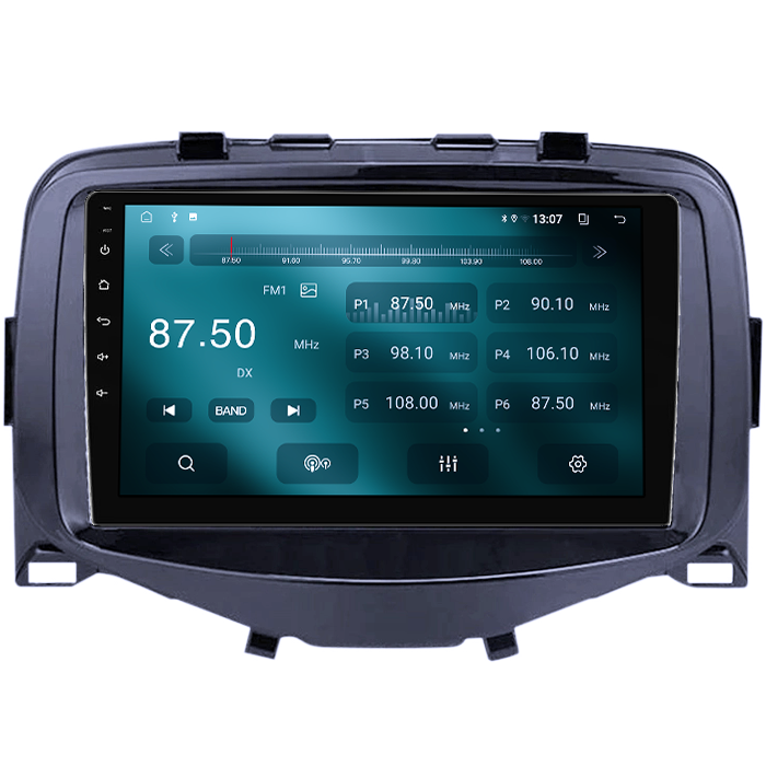 Navigatie dedicata Citroen C1 2016, 8GB RAM 128GB ROM, Octacore, Platforma TS18, Android 13, Display QLED 9”, Suporta camera 360º, DSP, Carplay&Android Auto, SIM 4G, Ventilator Activ [4]