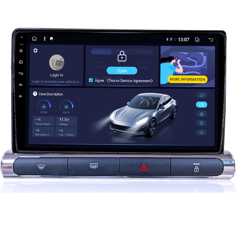 Navigatie dedicata Citroen C3 2018-2023, 12GB RAM 256GB ROM, Android, Rezolutie 2K, Display QLED, 9", DSP, Carplay, Android Auto, Internet, Youtube, Waze, Wi Fi, USB [4]