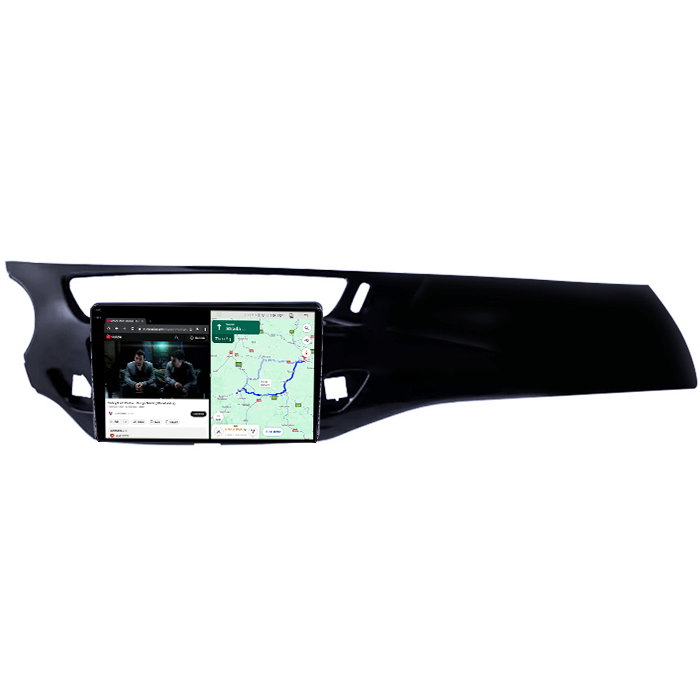 Navigatie dedicata Citroen C3 2 2009-2016, 4GB RAM 64GB ROM, Quadcore, Android 14, Display QLED 1K 9", DSP, Carplay&Android Auto, Suport camere AHD [4]
