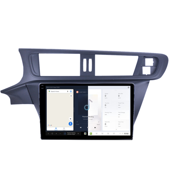 Navigatie dedicata Citroen C3-XR 2010-2015 DUDU3, 4GB RAM 64GB ROM, Octacore, Platforma 8581, Android, Display QLED 9", DSP, Carplay&AndroidAuto [2]