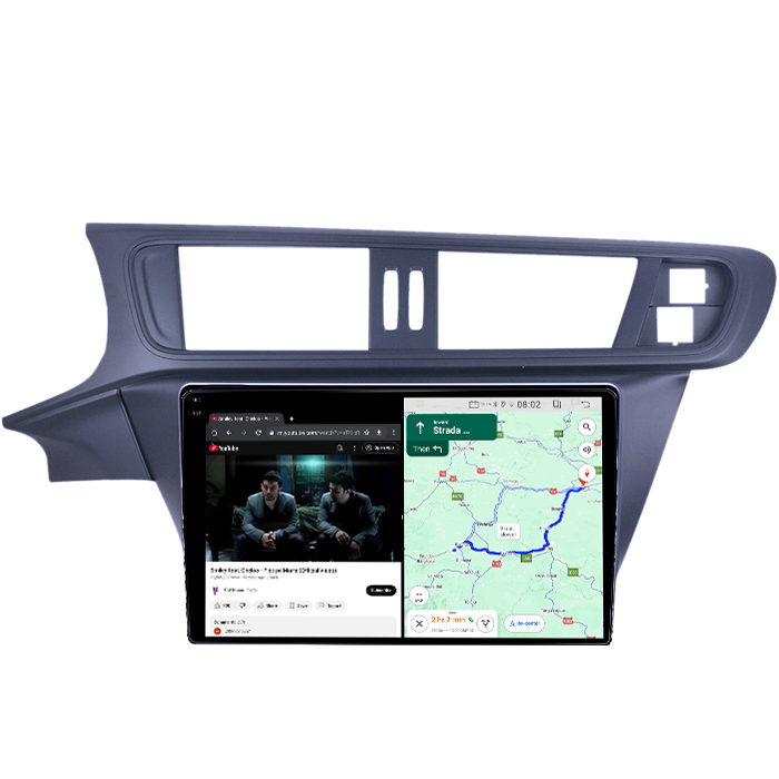Navigatie dedicata Citroen C3-XR 2010-2015, 4GB RAM 64GB ROM, Quadcore, Android 14, Display QLED 1K 10", DSP, Carplay&Android Auto, Suport camere AHD [4]