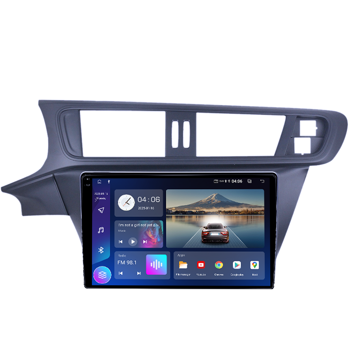 Navigatie dedicata Citroen C3-XR 2010-2015, 4GB RAM 64GB ROM, Quadcore, Android 14, Display QLED 1K 10", DSP, Carplay&Android Auto, Suport camere AHD [2]