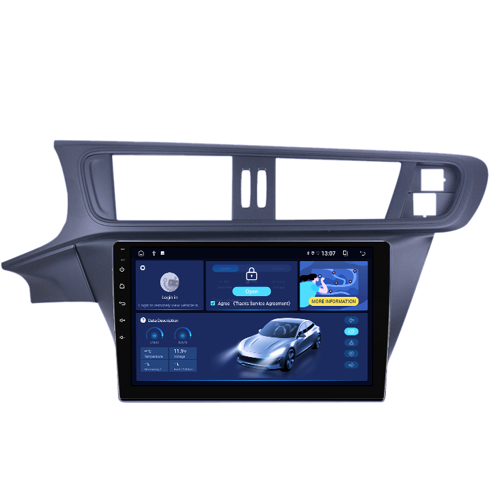 Navigatie dedicata Citroen C3-XR 2010-2015, 8GB RAM 128GB ROM, Octacore, Platforma TS18, Android 13, Display QLED 9”, Suporta camera 360º, DSP, Carplay&Android Auto, SIM 4G, Ventilator Activ [2]