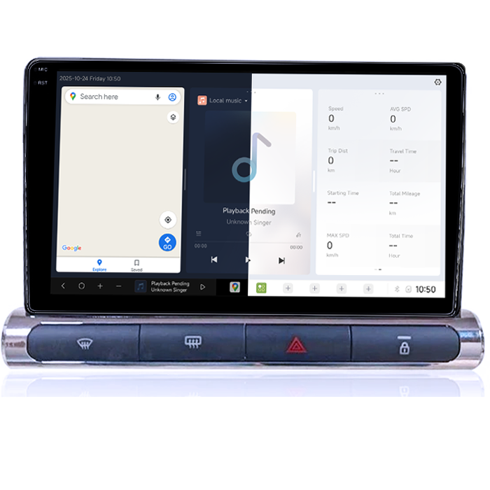 Navigatie dedicata Citroen C3 2018-2023 DUDU3, 4GB RAM 64GB ROM, Octacore, Platforma 8581, Android, Display QLED 9", DSP, Carplay&AndroidAuto [2]