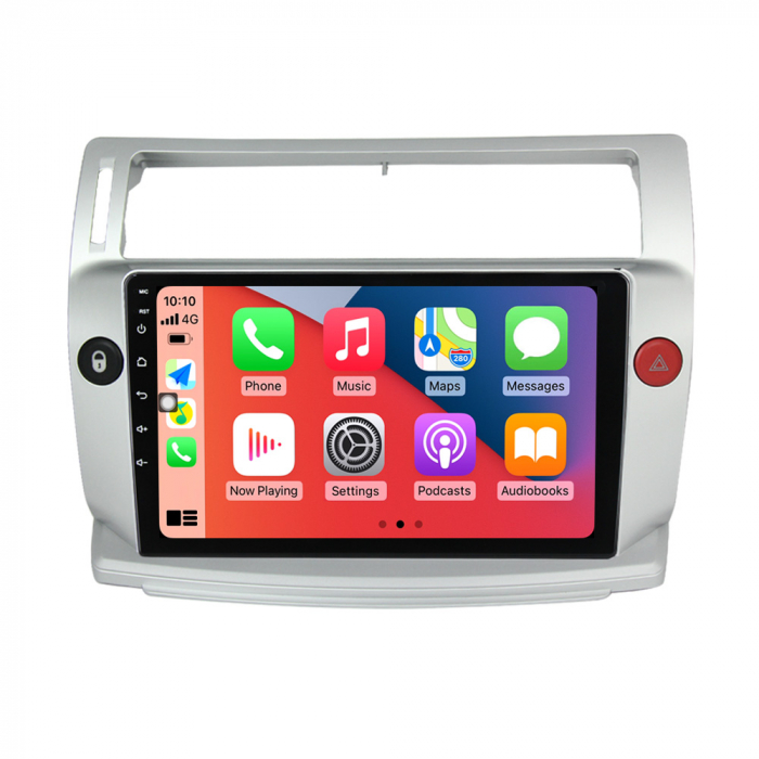 Navigatie dedicata Citroen C4 2004-2014, 4 GB RAM 32 ROM, Android 13, Display QLED, 9",DSP, Carplay, Android Auto, Internet, Youtube , Waze , Wi Fi , Usb , Bluetooth , Mirrorlink [4]