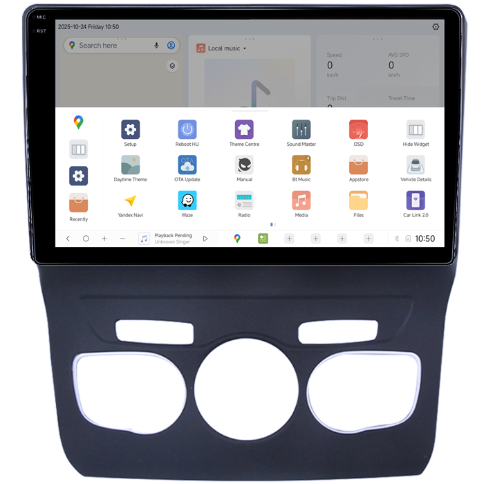 Navigatie dedicata Citroen C4L 2013-2016 DUDU3, 4GB RAM 64GB ROM, Octacore, Platforma 8581, Android, Display QLED 10", DSP, Carplay&AndroidAuto [3]