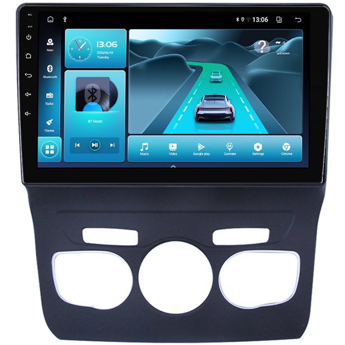 Navigatie dedicata Citroen C4L 2013-2016, 8GB RAM 128GB ROM, Octacore, Platforma TS18, Android 13, Display QLED 10”, Suporta camera 360º, DSP, Carplay&Android Auto, SIM 4G, Ventilator Activ [3]