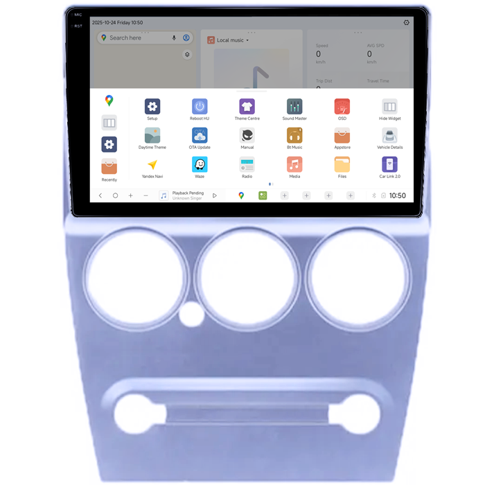 Navigatie dedicata Citroen Elysee 2008-2013 DUDU3, 4GB RAM 64GB ROM, Octacore, Platforma 8581, Android, Display QLED 10", DSP, Carplay&AndroidAuto [3]