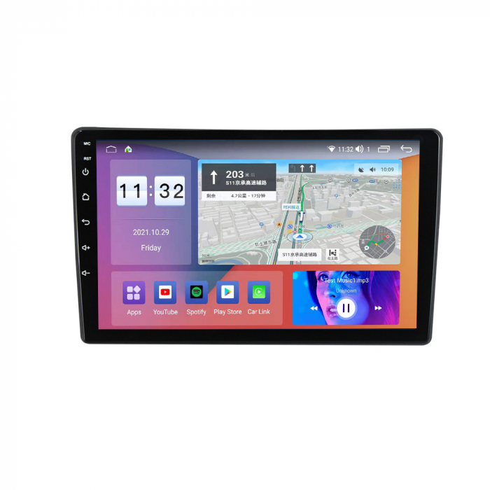Navigatie dedicata Citroen C5 2009, 4 GB RAM 32 ROM, Android 13, Display QLED, 10",DSP, Carplay, Android Auto, Internet, Youtube , Waze , Wi Fi , Usb , Bluetooth , Mirrorlink [3]