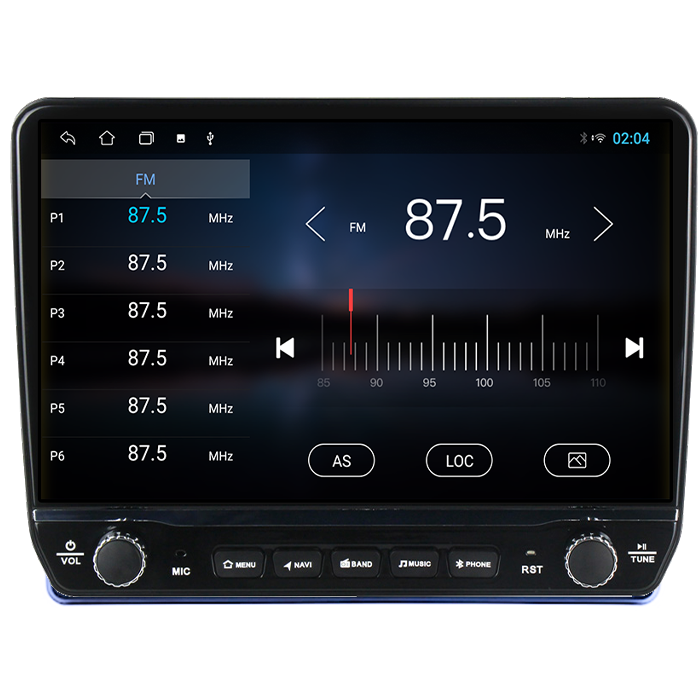 Navigatie dedicata Citroen C5 2009 Tesla cu butoane rotative model 2024, 4GB RAM 64GB ROM, Procesor Quadcore, Android 14, Display QLED 10", DSP, Carplay&Android Auto [4]