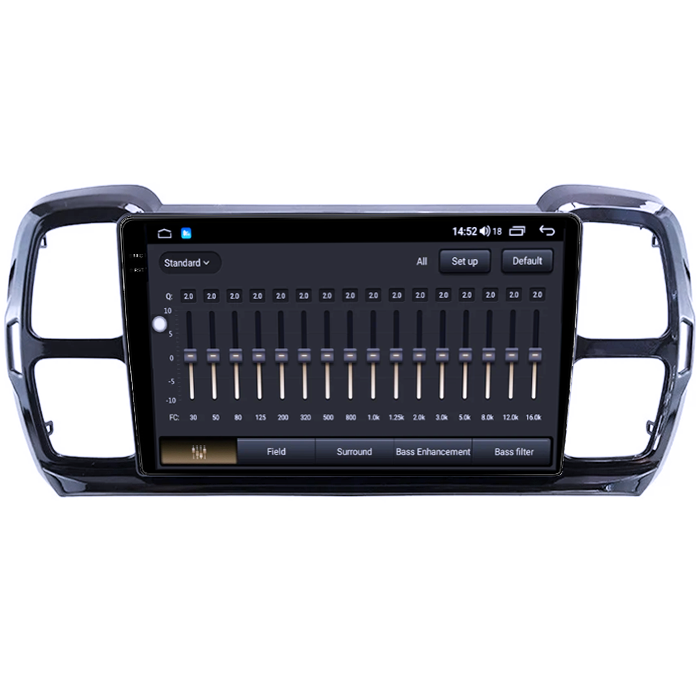 Navigatie dedicata Citroen C5 Aircross 2018+, 8GB RAM 128GB ROM, Octacore, Platforma TS18, Android 14, Display QLED 9", Suporta camera 360", DSP, Carplay&Android Auto, SIM 4G, Ventilator ActiV [2]