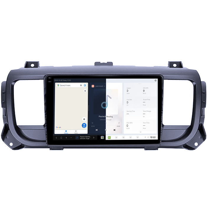 Navigatie dedicata Citroen Jumpy 2016-2021 DUDU3, 4GB RAM 64GB ROM, Octacore, Platforma 8581, Android, Display QLED 9", DSP, Carplay&AndroidAuto [2]