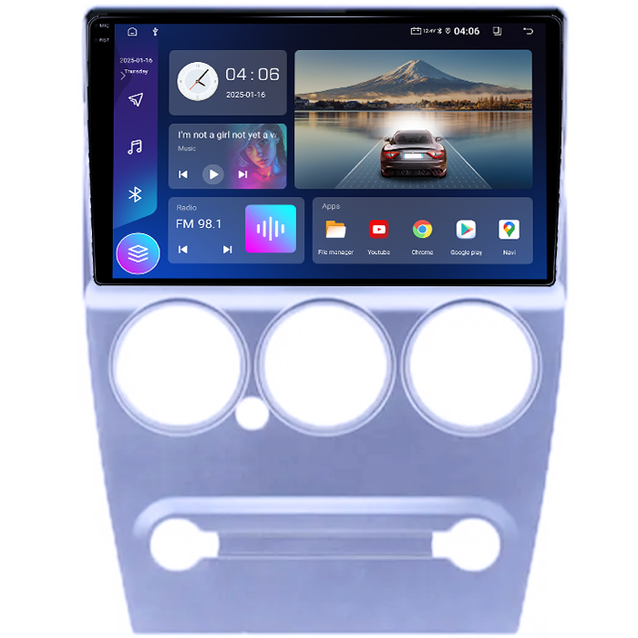 Navigatie dedicata Citroen Elysee 2008-2014, 12GB RAM 256GB ROM, Android 13, Rezolutie 2K, Display QLED, 9", DSP, Carplay, Android Auto, Internet, Youtube, Waze, Wi Fi, [2]