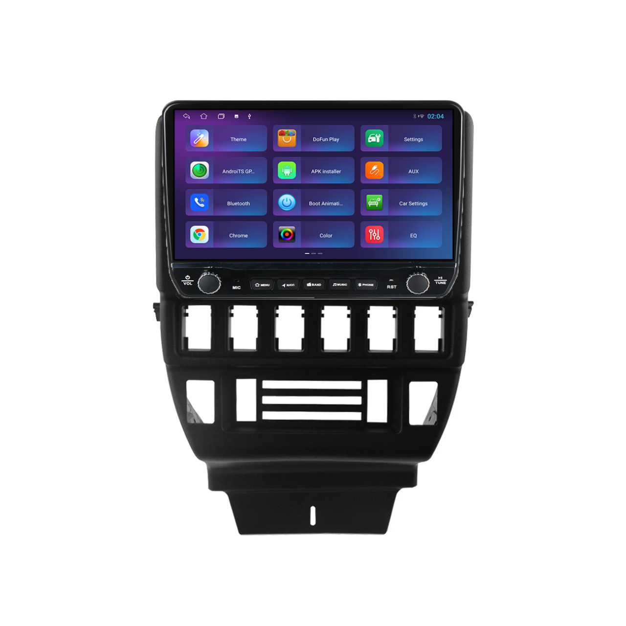 Navigatie dedicata Lada 2329 Tesla Cu Butoane Rotative Model 2024, 4GB RAM 64GB ROM, Procesor Quadcore, Android, Display QLED 10", DSP, Carplay&AndroidAuto [3]