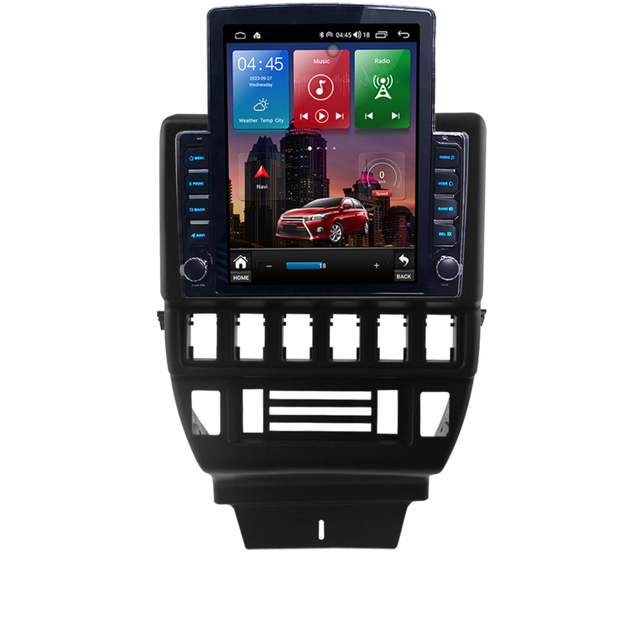 Navigatie dedicata Lada 2329 Tesla Style, 4GB RAM 64GB ROM, Procesor Quadcore, Android, Display QLED 9.7", DSP, Carplay&Android Auto [2]
