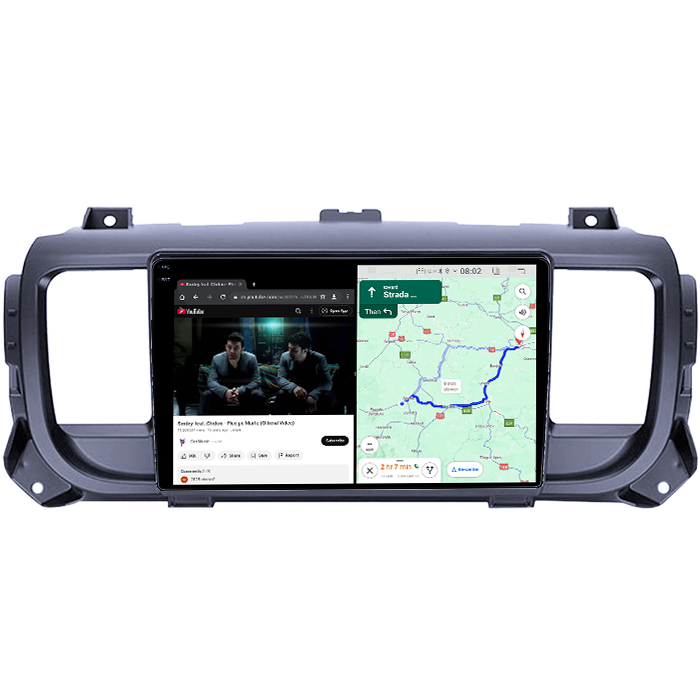 Navigatie dedicata Citroen Jumpy 2016-2021, 4GB RAM 64GB ROM, Quadcore, Android 14, Display QLED 1K 9", DSP, Carplay&Android Auto, Suport camere AHD [4]