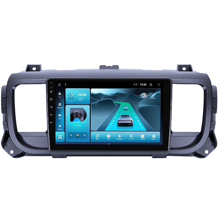 Navigatie dedicata Citroen Jumpy 2016-2021, 8GB RAM 128GB ROM, Octacore, Platforma TS18, Android 13, Display QLED 9”, Suporta camera 360º, DSP, Carplay&Android Auto, SIM 4G, Ventilator Activ [4]