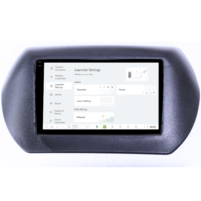 Navigatie dedicata Fiat Fiorino 2008/Citroen Nemo/Peugeot Bipper DUDU3, 4GB RAM 64GB ROM, Octacore, Platforma 8581, Android, Display QLED 9", DSP, Carplay&AndroidAuto [5]