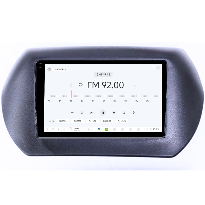 Navigatie dedicata Fiat Fiorino 2008/Citroen Nemo/Peugeot Bipper DUDU3, 4GB RAM 64GB ROM, Octacore, Platforma 8581, Android, Display QLED 9", DSP, Carplay&AndroidAuto [4]