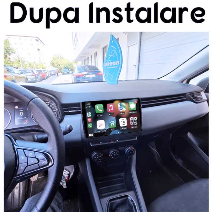 Navigatie dedicata Clio 5, 12GB RAM 256GB ROM, Android 13, Rezolutie 2K, Display QLED 9", DSP, Carplay&Android Auto, SIM 4G, Ventilator Activ, Suport Camere 360 [5]