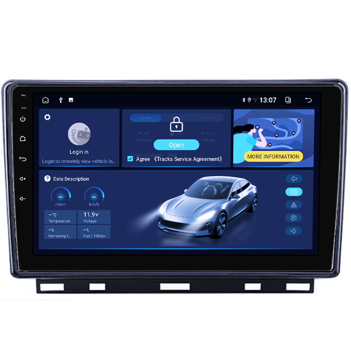 (Resigilata) Navigatie dedicata Clio 5, 2GB RAM 32GB ROM, Quad Core, Display 9" IPS Full HD, Carplay&Android Auto, Android 14, , Suport camere AHD [2]