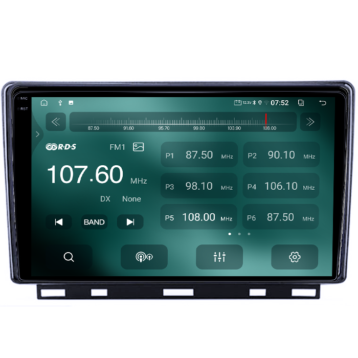 Navigatie dedicata Clio 5, 4GB RAM 64GB ROM, Quad Core, Display 9" QLED 1K, Carplay&Android Auto, Android 14, , Suport Camere AHD [4]