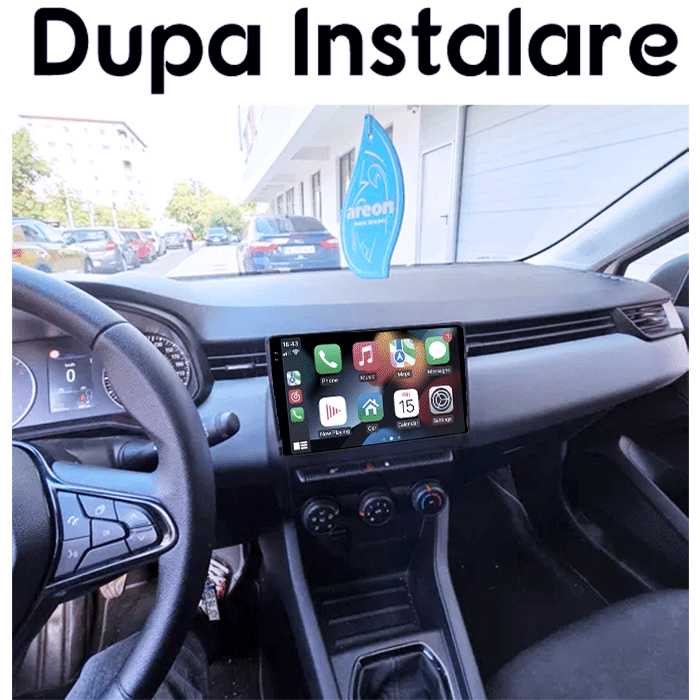 Navigatie dedicata Clio 5, 4GB RAM 64GB ROM, Quad Core, Display 9" QLED 1K, Carplay&Android Auto, Android 14, , Suport Camere AHD [6]