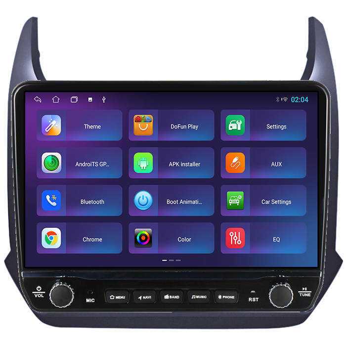 Navigatie dedicata Cobalt 2011-2018 Tesla cu butoane rotative model 2024, 4GB RAM 64GB ROM, Procesor Quadcore, Android 14, Display QLED 10", DSP, Carplay&Android Auto [5]