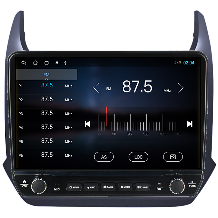 Navigatie dedicata Cobalt 2011-2018 Tesla cu butoane rotative model 2024, 4GB RAM 64GB ROM, Procesor Quadcore, Android 14, Display QLED 10", DSP, Carplay&Android Auto [4]