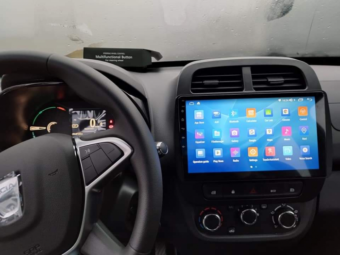 Navigatie dedicata Dacia Spring dupa 2021, 12GB RAM 256GB ROM, Android 13, Rezolutie 2K, Display QLED, 10", DSP, Carplay, Android Auto, Internet, Youtube, Waze, Wi Fi, USB [4]