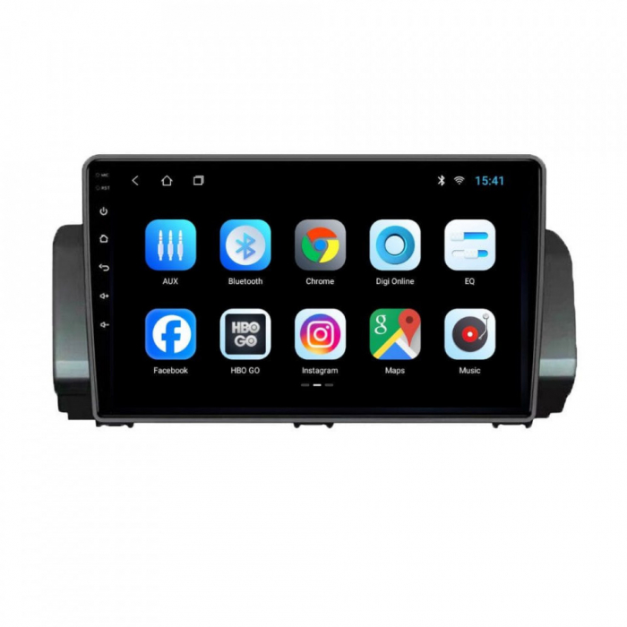 Navigatie dedicata Dacia Logan 3, Stepway după 2021, 4GB RAM 32GB ROM, Octacore, Android 13, Carplay, Display HD 9" Touchscreen, Internet Wi-Fi, Bluetooth, MirrorLink, USB, Waze [2]