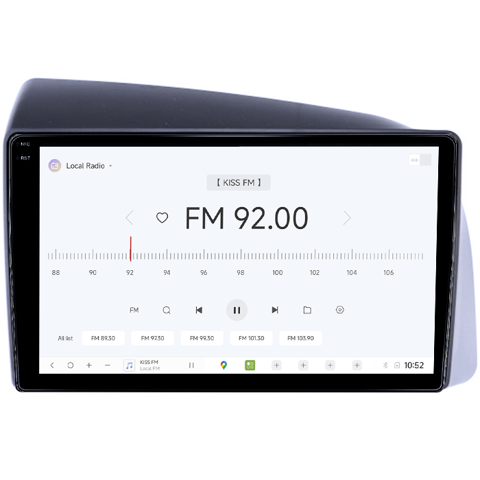 Navigatie dedicata Iveco Bronte 2014-2016, DUDU3, 4GB RAM 64GB ROM, Octacore, Platforma 8581, Android, Display QLED 9", DSP, Carplay&AndroidAuto [4]