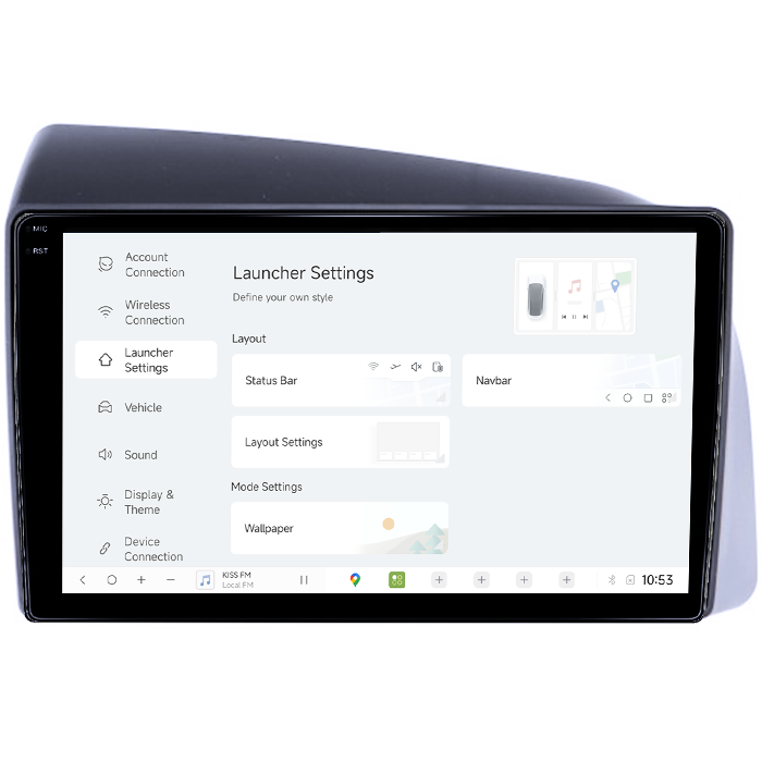 Navigatie dedicata Iveco Bronte 2014-2016, DUDU3, 4GB RAM 64GB ROM, Octacore, Platforma 8581, Android, Display QLED 9", DSP, Carplay&AndroidAuto [5]
