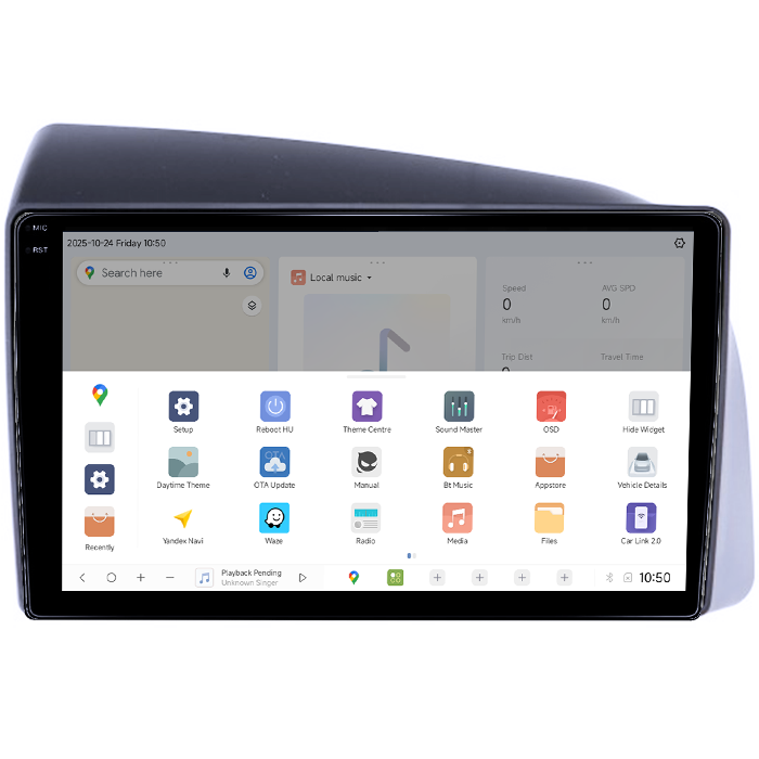 Navigatie dedicata Iveco Bronte 2014-2016, DUDU3, 4GB RAM 64GB ROM, Octacore, Platforma 8581, Android, Display QLED 9", DSP, Carplay&AndroidAuto [3]