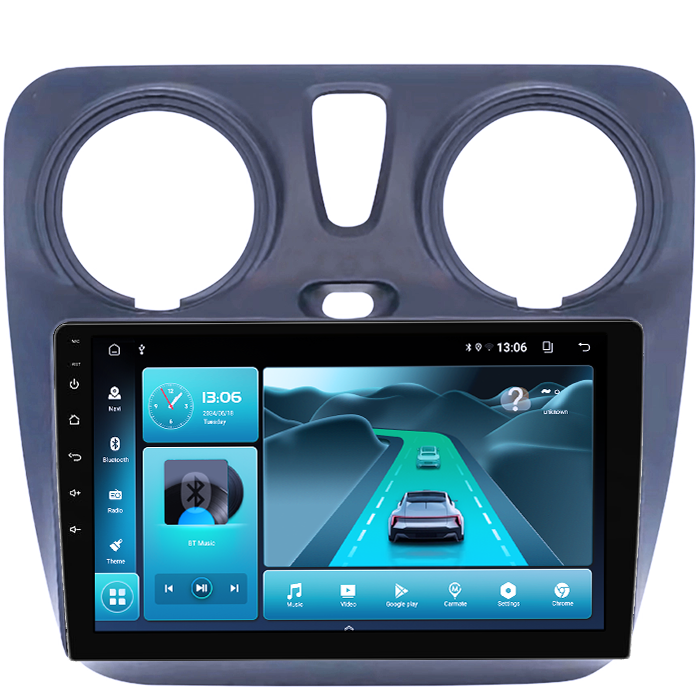 Navigatie dedicata Dacia Dokker 2012, 8GB RAM 128GB ROM, Octacore, Platforma TS18, Android 13, Display QLED 9”, Suporta camera 360º, DSP, Carplay&Android Auto, SIM 4G, Ventilator Activ [4]