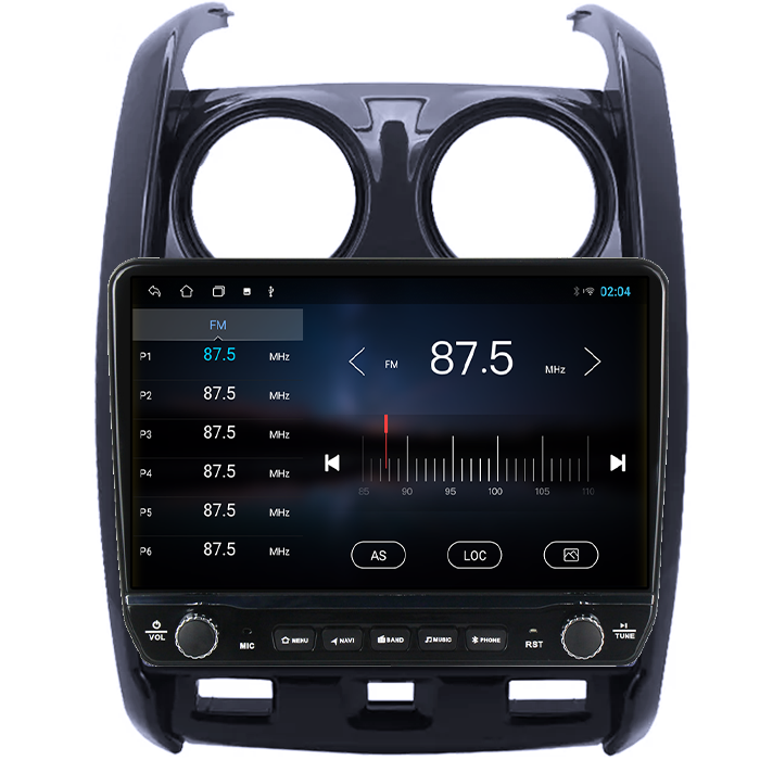 Navigatie dedicata Dacia Duster 2015 Tesla cu butoane rotative model 2024, 4GB RAM 64GB ROM, Procesor Quadcore, Android 14, Display QLED 10", DSP, Carplay&Android Auto [2]